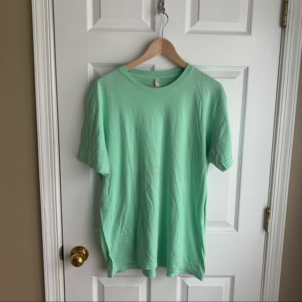 American Apparel Neon Green T-Shirt